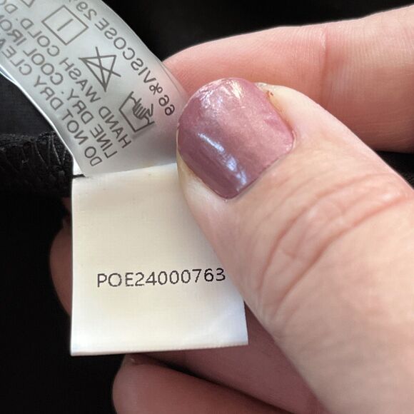 Pinup Couture Dress Women's XL Black Sheath Wiggle Rockabilly Retro NWT - Picture 12 of 16